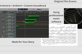 compose original orchestral music for film and video