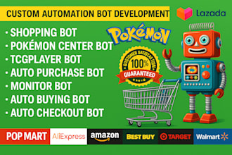 auto purchase bot auto checkout bot shopping bot pokemon bot auto buying bot