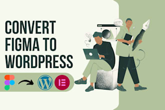 convert figma to wordpress, figma to elementor pro
