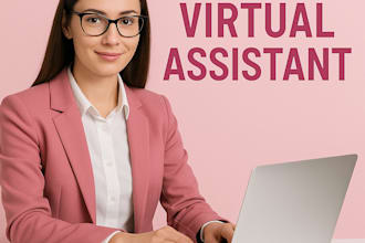 provide admin support with virtual assistant services