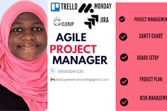 create your agile sprint board or trello project plan
