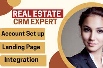 setup and integrate real estate CRM idx kvcore, fub workflow