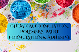 be your expert in paint, polymer, adhesive, and specialty chemical formulation