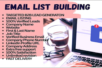 provide targeted b2b leads, email, and phone numbers