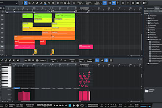 create cinematic orchestral music with hybrid elements