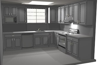 graph a 3d cabinet design and plan