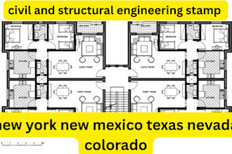 do pe stamp licensed architects for new mexico texas alabama for city permit