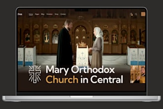 build church website ministry website church flyer website charity website