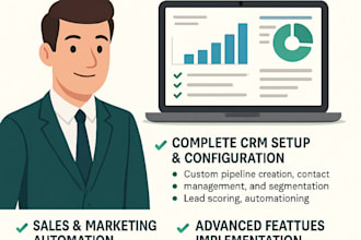 setup and optimize your complete gohighlevel CRM and sales automation