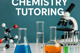 offer expert tutoring and help in chemistry