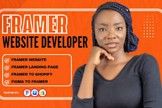 develop a responsive framer website, figma to framer website