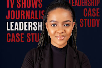write a creative speech, script, podcast, journalism, leadership, case study
