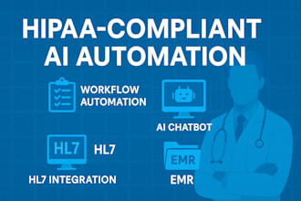 create secure healthcare workflows with hipaa ai, hl7, emr automation using n8n