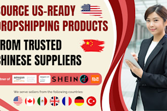 be china product sourcing dropshipping agent VA for amazon temu tiktok sellers
