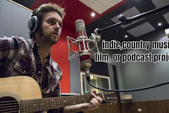 record high quality session instrumentals for indie, or podcast projects