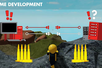 develop, fix bugs or add features to your roblox game