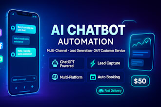 develop a chatgpt powered chatbot for lead generation and customer service