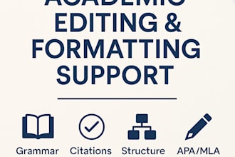 support with essay structure and research