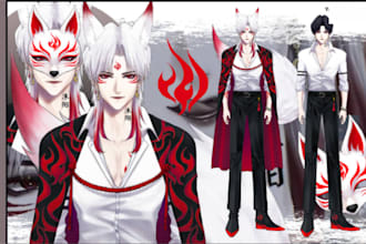design live2d vtuber model, live2d, live2d rigging, live2d model, vseeface