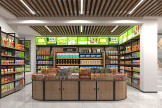 renovate 3d superstore,cgi mart design,3d walgreen,shopping mall rendering,hotel