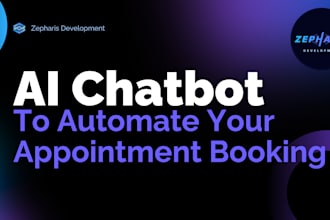 create an ai chatbot to automate your appointment booking