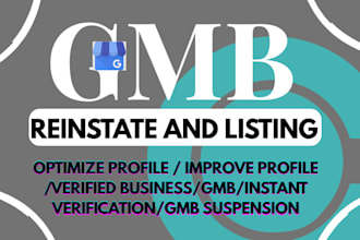 gmb reinstate USA gmb suspension listing reinstate gmb instant verification