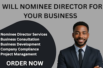 provide nominee director services for company business consultant