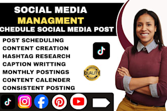 create and schedule post social media post daily monthly buffer and hootsuite