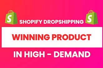add winning dropshipping products to your shopify store with full setup