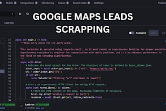 create google maps scraper bot, python script for business leads scaper