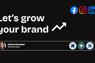 create and manage high converting meta ads campaigns for your brand