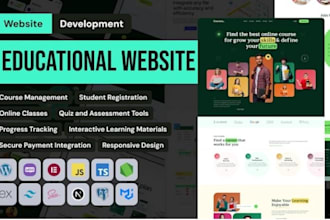 design educational blog, academic website, student portal, student e learning