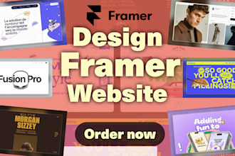 build your custom framer ecommerce or personal branding website