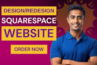 build squarespace website design redesign develop squarespace website