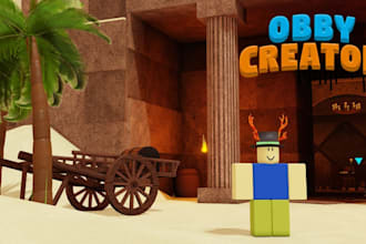 build and develop roblox full game creation, roblox obby game map, roblox game
