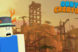 build and develop roblox full game creation, roblox obby game map, roblox game