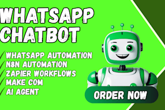 setup whatsapp automation chatbot n8n workflow fix make zapier manychat ai agent