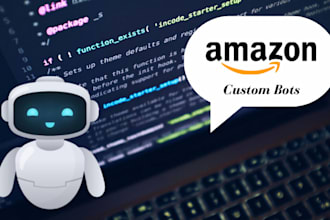 build custom amazon bot, trending products scraper, amazon fba bot