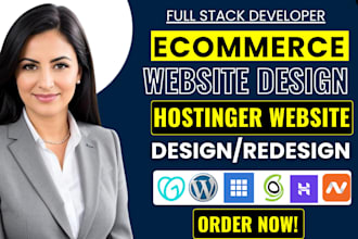 do ecommerce website in bluehost, namecheap, siteground, hostinger, big commerce