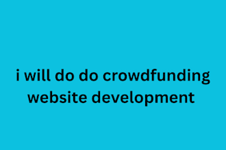 do crowdfunding website development