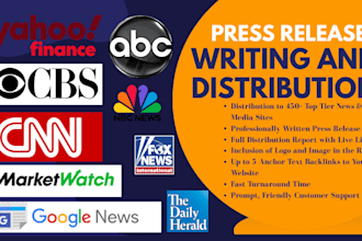 do professional press release distribution and press release writing