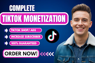 do complete tik tok monetization organically in create reward program