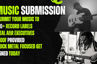 submit your rock or metal music to top record labels to help you get signed