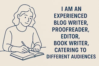 edit and proofread your article book or publication