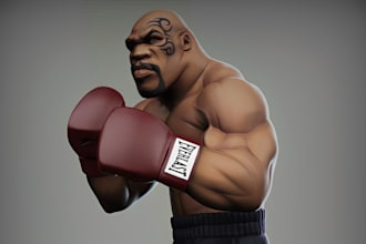make 3d character design 3d rigged 3d animation 3d games