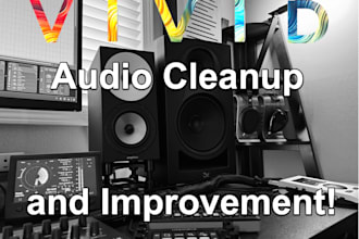 clean up noise and restore your audio file quality, free sample