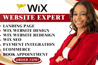 do wix website redesign, wix website design, wix website seo, wix ecommerce