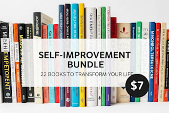 sell you a bundle of 22 self help ebooks in PDF format
