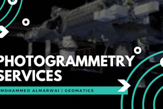 process photogrammetry images into 3d models using drone, close range data