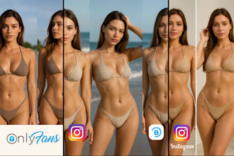 create realistic ai influencer ai instagram model onlyfans model with comfyui